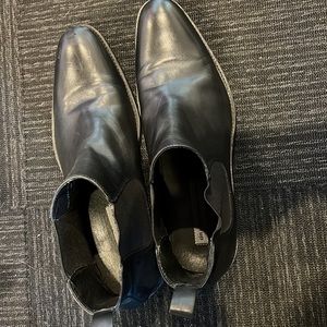 Gordon Rush Black Dress Boots size 11